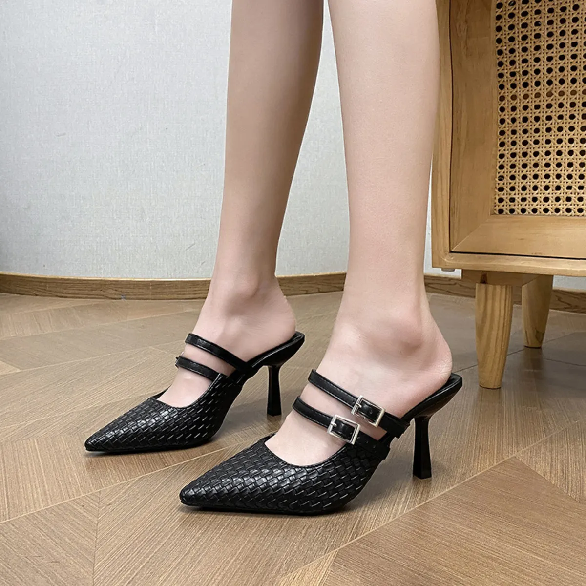 Point Toe Stiletto Sandals